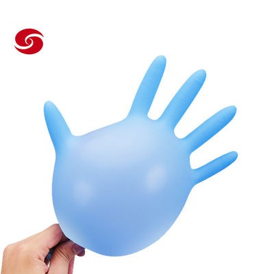 Disposable Examination Gloves Xingyu Blue Nitrile Powder Free Medical Examination Gloves