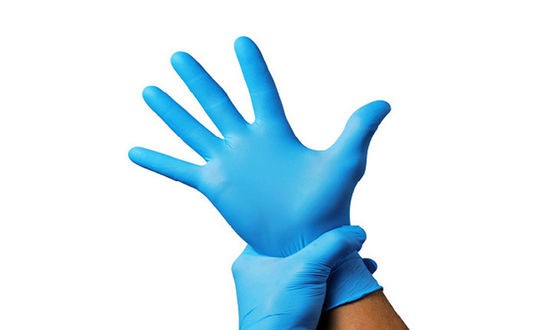 Disposable Medical Examination Nitrile Gloves Powder Free Protective Glove