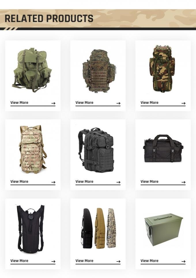 German Camouflage Hunting and Shooting Military Tactical Long Gun Bag Gun Case