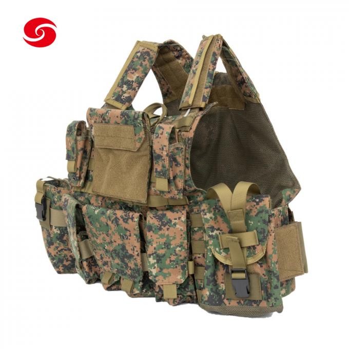 Military Camouflage Airsoft Combat Nylon Polyester Tactical Combat Vest