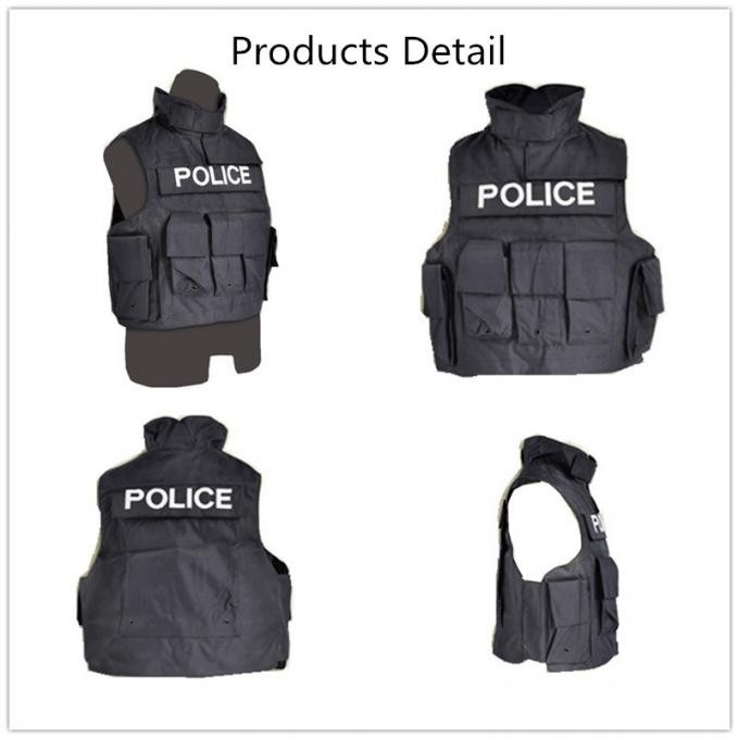 Nij Iiia Body Armor Bulletproof Ballistic Tactical Vest/Black Aramid Concealable Bulletproof Vest