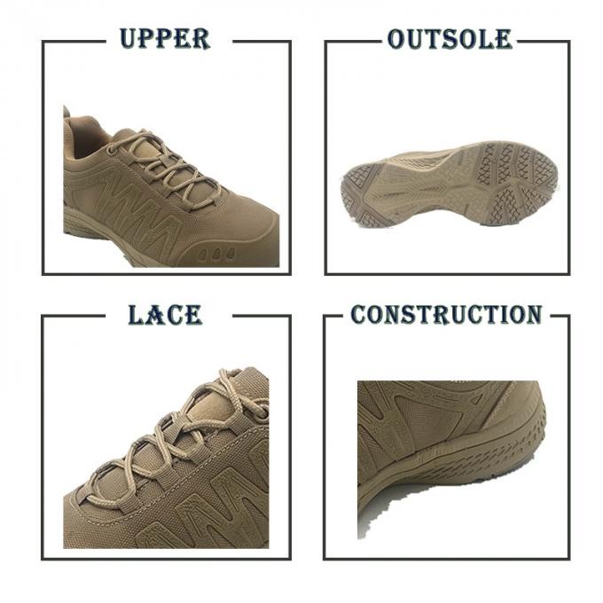 Light Weight Desert Brown Tan Outdoor Hiking Military Tactical Travel Shoes