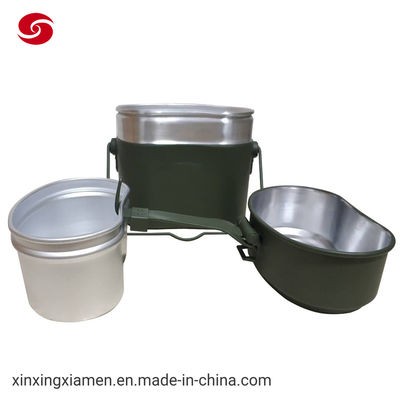 Military Tactical Outdoor Travelling Camping Food Cooking Canister Can Tin