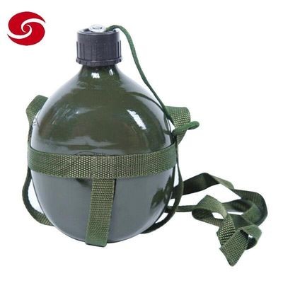 Army Green Steel Water Bottle Military Canteen Kettle