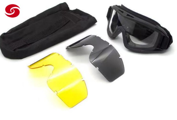 Safety Glasses/ Protective Glasses/ Bulletproof Goggles/ Ballistic Goggles/ Motorcycling Goggles/Anti Dust Anti-Terrorism Army Military Shooting Goggles