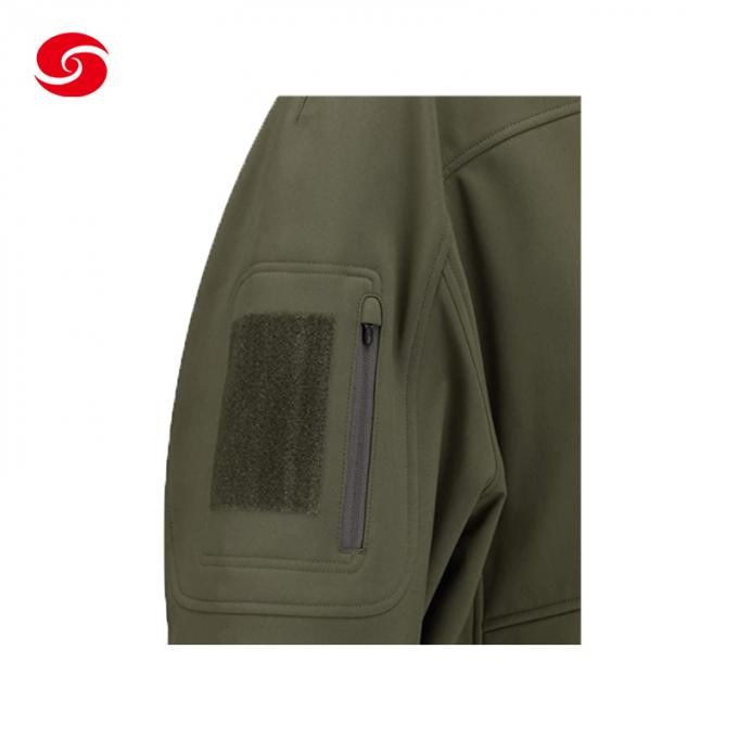 Menâ€² S Army Military Tactical Jacket Army Green Waterproof Hoody Hiking Camping Softshell Jacket
