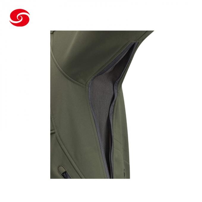 Menâ€² S Army Military Tactical Jacket Army Green Waterproof Hoody Hiking Camping Softshell Jacket