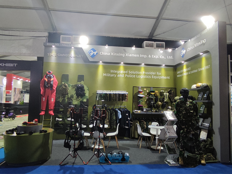 China Xinxing Import and Export Co., Ltd. participe au 10e Salon de la défense indonésien, présentant ses produits phares et obtenant des résultats remarquables.