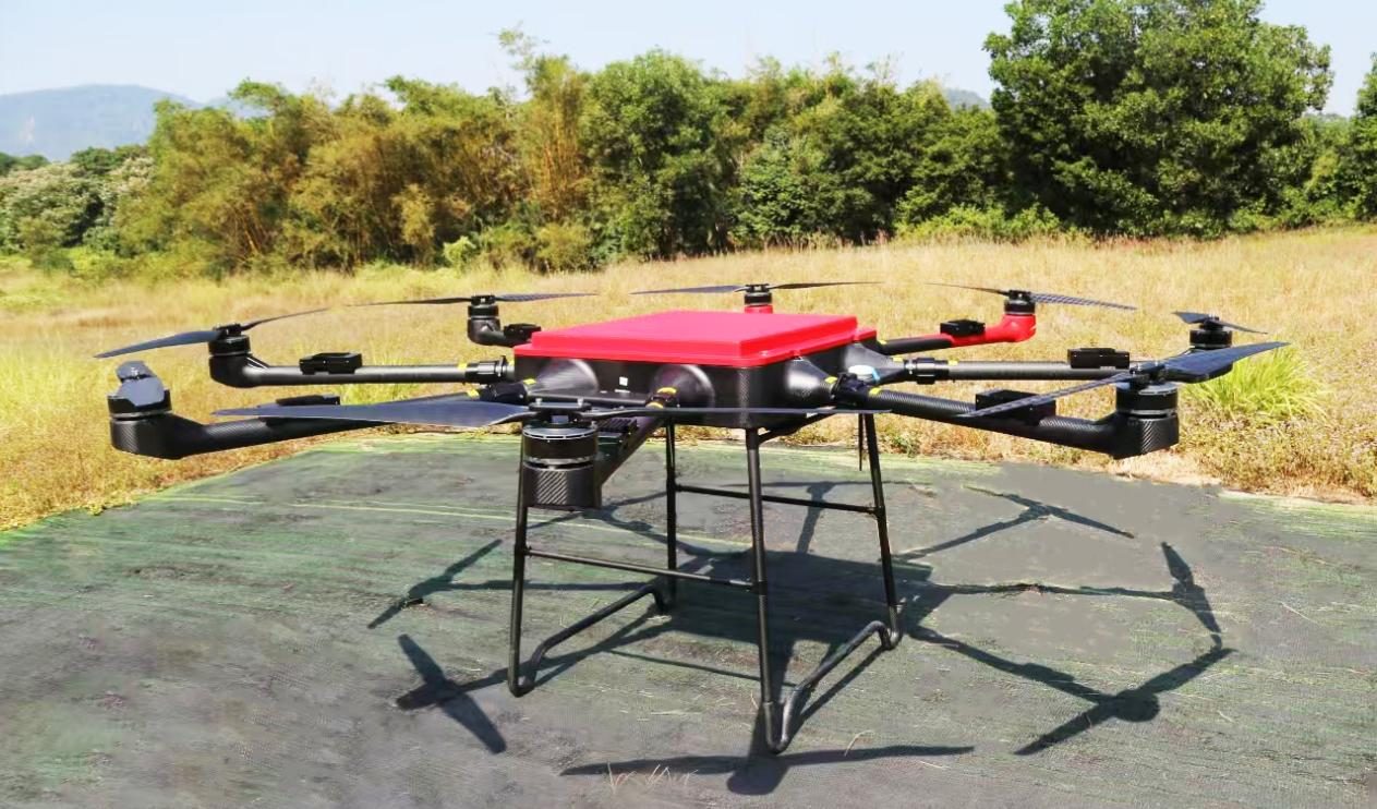 Heavy lift delivery drone