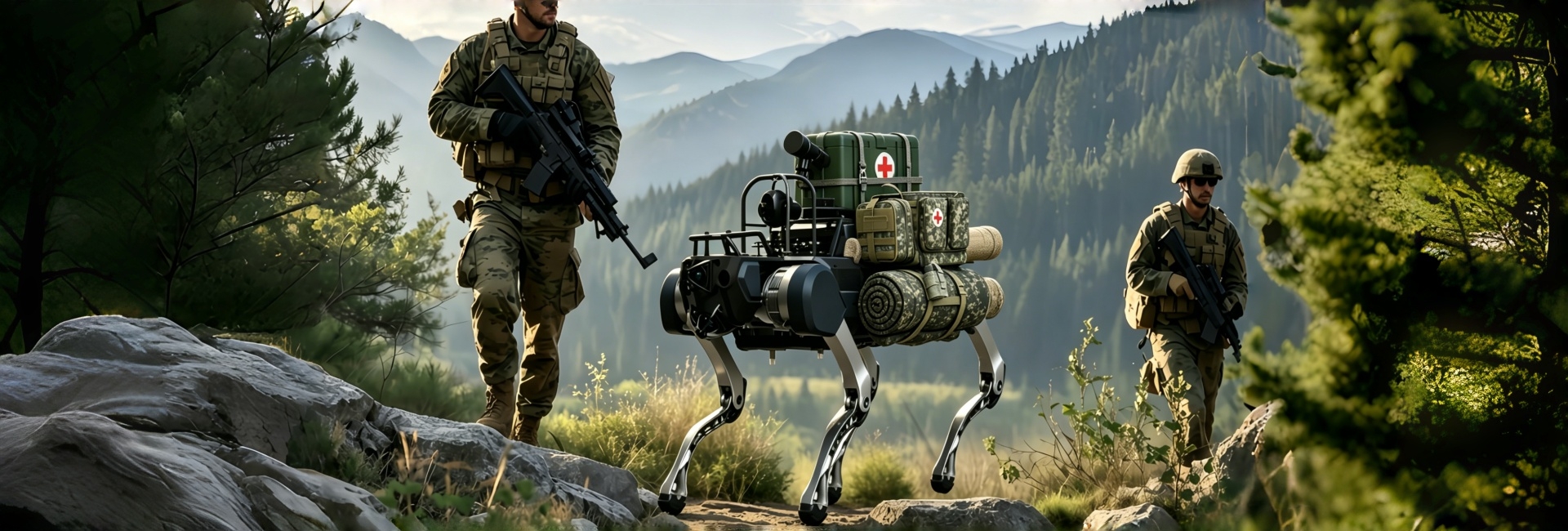 tactical operations Quadruped Robots