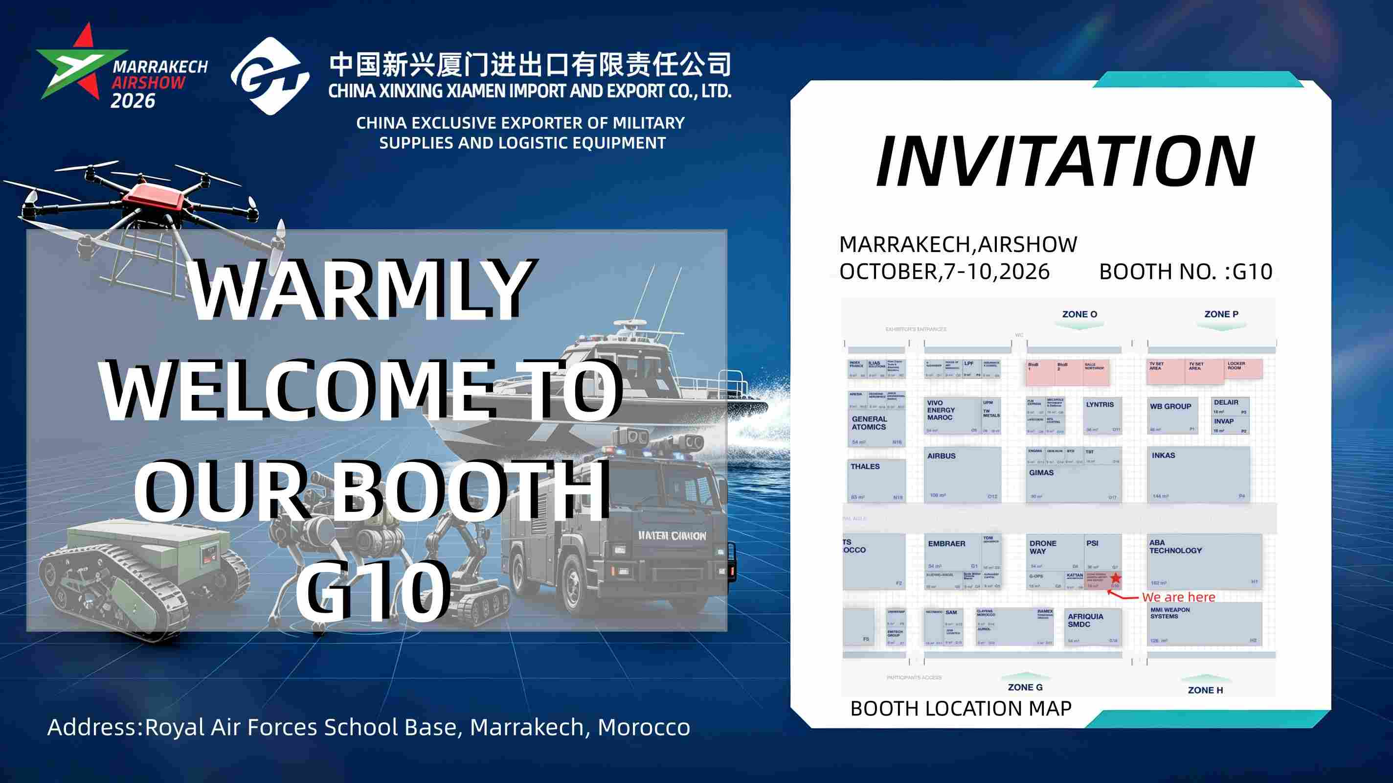 CHINA XINXING to Exhibit at Marrakech Airshow 2026 in Morocco